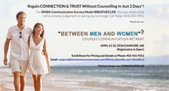 Desktop Screenshot of betweenmenandwomen.com